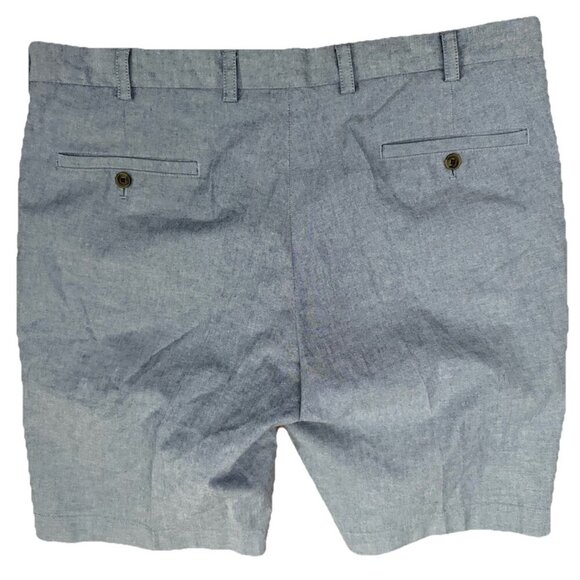 Brooks Brothers Men's Bermuda Shorts Blue  SZ 36 inseam 11 Resort Classic Preppy - Picture 2 of 3